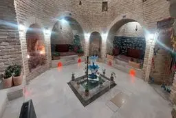 بازگشایی حمام تاریخی سرابی تویسرکان 