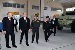 ماشین‌سواری اردوغان و علی اف در نخجوان/ عکس


