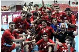 تیم هندبال زیر ۱۷ سال ایران به فینال آسیا صعود کرد