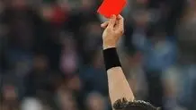 عجیب‌ترین کارت قرمز تاریخ فوتبال!
