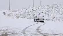 ماشین‌ها مدفون در برف+ عکس  