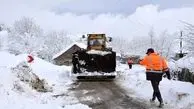 مسدود شدن ۳۸۰ محور روستایی کشور در پی بارش برف

