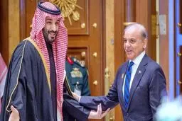بن سلمان و شهباز شریف در جده دیدار کردند