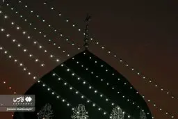 تصویری از هلال ماه مبارک رمضان