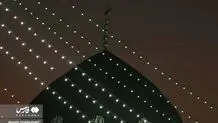 تصویری از هلال ماه مبارک رمضان