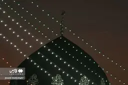 تصویری از هلال ماه مبارک رمضان