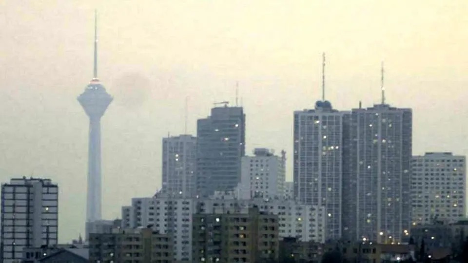 ارتفاع نسبة تلوث الهواء في العاصمة طهران