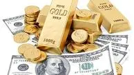 کاهش قیمت طلا و سکه و دلار مبادله‌ای + جدول