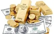 کاهش قیمت طلا و سکه و دلار مبادله‌ای + جدول