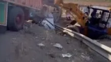 فیلم تصادف مرگبار امروز در جاده دماوند