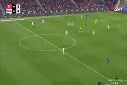 گل سوم بارسلونا به مایورکا+ ویدئو