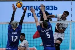 تیم ملی والیبال ایران مغلوب روسیه شد