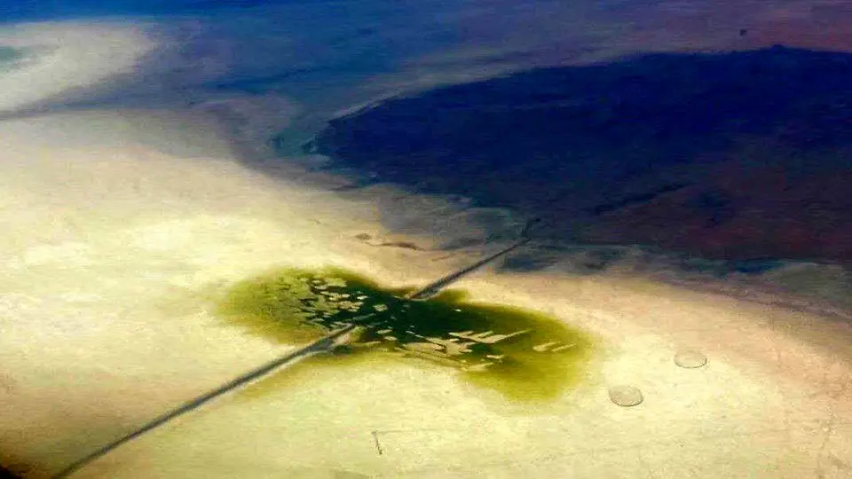 تصویری دردناک از وضعیت جدید دریاچه ارومیه؛ عکس امروز ناسا/ عکس

