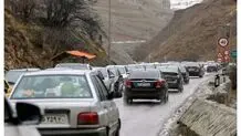 جاده چالوس از ساعت ۱۵ یکطرفه می‌شود