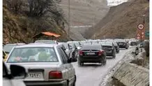 جاده چالوس از ساعت ۱۳:۳۰ یکطرفه می‌شود