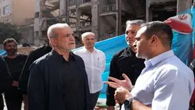 پزشکیان به دیدار خانواده‌های آسیب دیده رفت + ویدئو