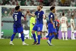 پیروزی نزدیک آمریکا و حذف ایران از جام 