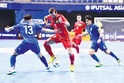 تیم ملی ایران بخت نخست صعود به جام جهانی فوتسال