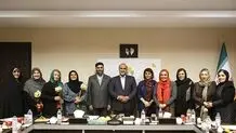 دیدار مدیر عامل صندوق اعتباری هنر با جمعی از بانوان هنرمند به مناسبت فرخنده میلاد حضرت زهرا(س) و روز زن