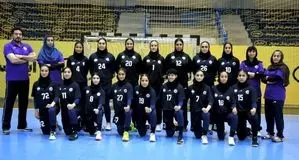 صعود دختران هندبال ایران به نیمه نهایی قهرمانی آسیا