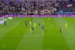 گل اول النصر به الفتح توسط رونالدو+ ویدئو