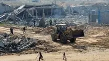 حمله اسرائیل به مرکز پلیس غزه