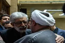 چهره‌های سیاسی که در مراسم ترحیم مادر حدادعادل شرکت کردند + عکس