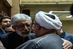 چهره‌های سیاسی که در مراسم ترحیم مادر حدادعادل شرکت کردند + عکس