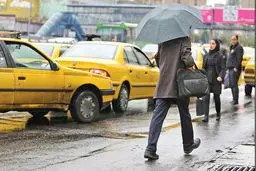 مجوز سازمان تاکسیرانی برای افزایش ۱۰ تا ۱۵ درصدی کرایه‌ها در روزهای بارانی

