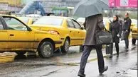 مجوز سازمان تاکسیرانی برای افزایش ۱۰ تا ۱۵ درصدی کرایه‌ها در روزهای بارانی

