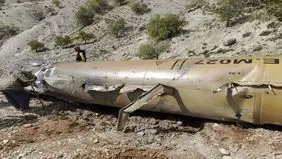 کروز در آسمان استان مرکزی منهدم شد + عکس