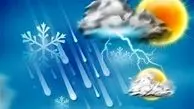 احتمال رگبار، سیلاب‌های فصلی و کاهش کیفیت هوا در ارتفاعات
