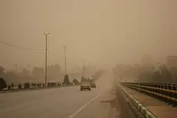 کاهش کیفیت هوا در نواحی جنوبی کشور


