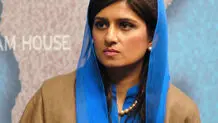 حنا ربانی خار وزیرخارجه پاکستان شد