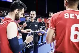 شکست تیم ملی والیبال ایران برابر آمریکا