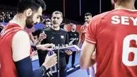 شکست تیم ملی والیبال ایران برابر آمریکا