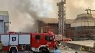 آتش سوزی در انبار سازمان هواپیمایی کشوری مستقر در محوطه شرکت فرودگاه‌ها

