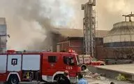 آتش سوزی در انبار سازمان هواپیمایی کشوری مستقر در محوطه شرکت فرودگاه‌ها

