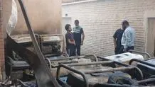 جزییات آتش سوزی در خیابان سعدی
