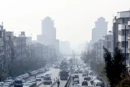 خفگی در تهران 
