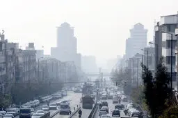 خفگی در تهران 
