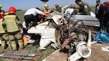 جزئیات سقوط هواپیمای آموزشی در قزوین+ عکس 