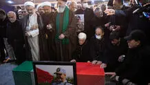 تشییع پیکر وزیر دفاع برپا شد 