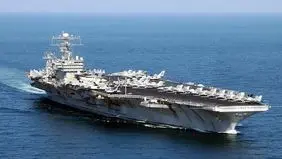 ترامپ از اعزام دومین ناو هواپیمابر آمریکا به خاورمیانه خبر داد + عکس 