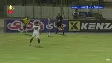 گل اول صنعت نفت به ملوان+ ویدئو