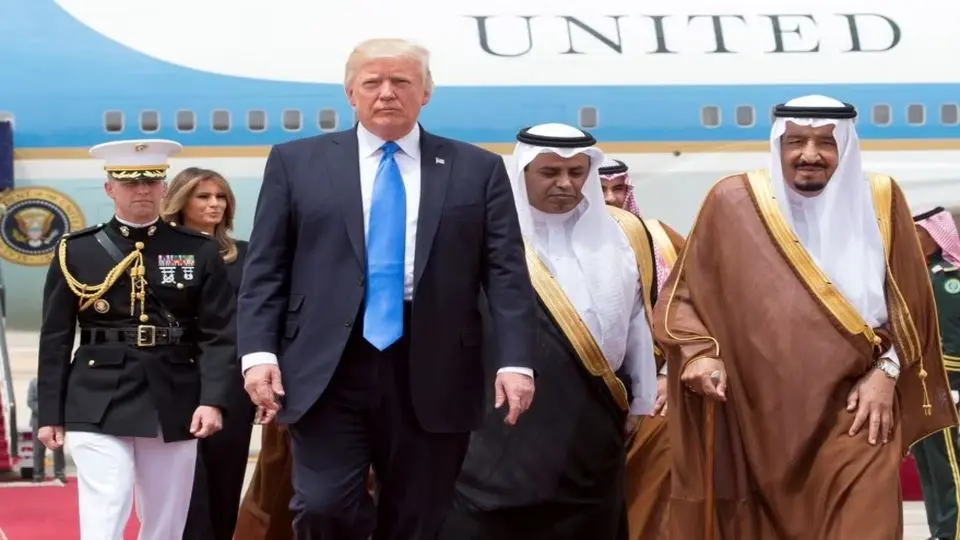 عربستانیها یک گونه نادر پلنگ را به ترامپ هدیه دادند