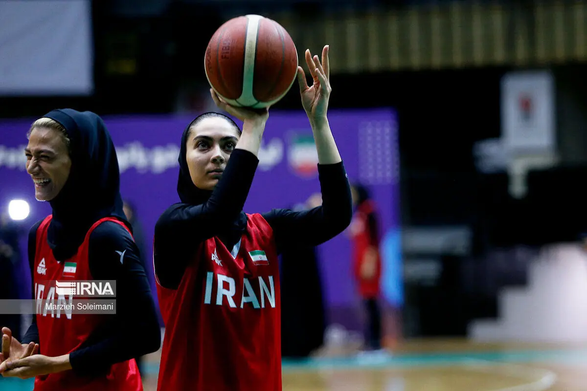 المنتخب الإیرانی لکرة السلة للسیدات یفوز للمرة الثانیة على الأردن