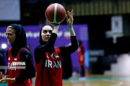 المنتخب الإیرانی لکرة السلة للسیدات یفوز للمرة الثانیة على الأردن