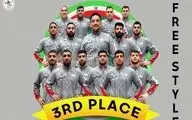 ایران فی المرکز الثالث ببطولة آسیا للمصارعة الحرة