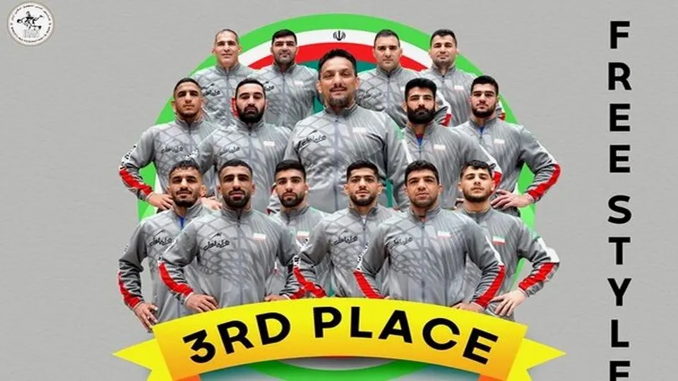 Iran Freestyle team ranks 3rd in Asia